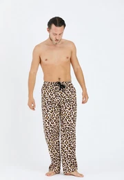 Stoffhose Pant Leroy mit Leoparden Print