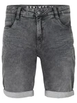 DENIMFY Jeansshorts DFAri Regular Fit Dunkelgrau/Grau/Hellgrau/Schwarz