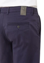 Stooker Men 5-Pocket Jeans Chinobermuda Slim Fit Casual Dunkelblau/Blau