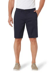 Stooker Men 5-Pocket Jeans Chinobermuda Slim Fit Casual Dunkelblau/Blau