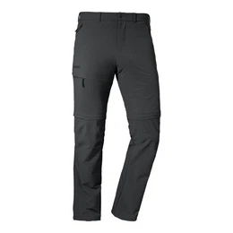 Schffel Trekkinghose Pants Koper1 Zip Off ASPHALT