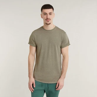 G-STAR T-Shirt 'Lash' schlammfarben