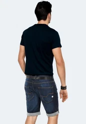Indicode Shorts Inkadeu 5-Pocket Design Dunkelblau