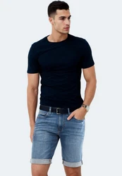 Indicode Shorts Inkadeu 5-Pocket Design Dunkelblau
