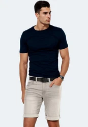 Indicode Shorts Inkadeu 5-Pocket Design Dunkelblau