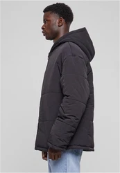 URBAN CLASSICS Steppjacke Hooded Block Puffer Jacket 