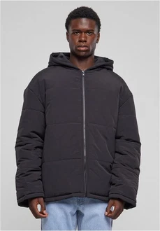 URBAN CLASSICS Steppjacke Hooded Block Puffer Jacket 