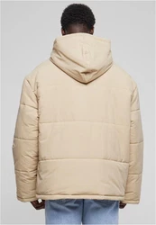 URBAN CLASSICS Steppjacke Hooded Block Puffer Jacket 