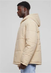 URBAN CLASSICS Steppjacke Hooded Block Puffer Jacket 