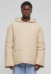 URBAN CLASSICS Steppjacke Hooded Block Puffer Jacket 