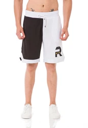 RedBridge Sweatshorts Herren Shorts Rot/Schwarz/Weiß