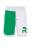 RedBridge Sweatshorts Herren Shorts Grün/Rot