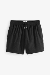 Badeshorts Schlichte Seersucker-Badeshorts (1-St)