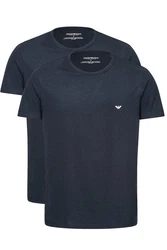 Emporio Armani Unterziehshirt CC717 Crew Neck Herren T-Shirt Marine