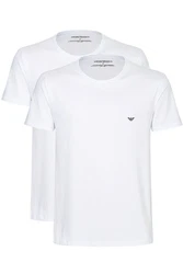 Emporio Armani Unterziehshirt CC717 Crew Neck Herren T-Shirt Wei
