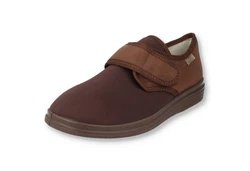 Dr. Orto Stretch-Sneaker Tenby Herren Sneaker Dunkelbraun/Creme/Braun
