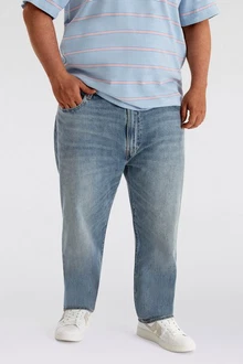Levi's Tapered-fit Jeans 502 TAPER B&T Blau/Hellblau