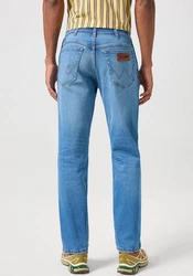 Wrangler Straight-Jeans Texas (821) Blau/Hellblau