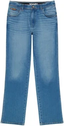Wrangler Straight-Jeans Texas (821) Blau/Hellblau