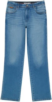 Wrangler Straight-Jeans Texas (821) Blau/Hellblau