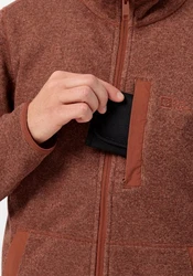 Jack Wolfskin Fleecejacke TANNENSPUR JKT Orange/Braun/Rot