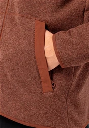 Jack Wolfskin Fleecejacke TANNENSPUR JKT Orange/Braun/Rot