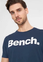 Bench. T-Shirt LEANDRO Dunkelblau