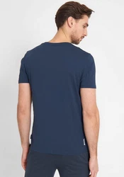 Bench. T-Shirt LEANDRO Dunkelblau