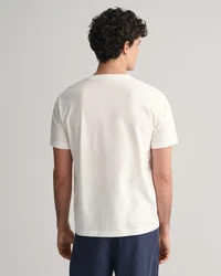Gant T-Shirt Style CONTRAST SMALL LOGO TSHIRT Dunkelblau/Rot/Dunkelrot/Grau/Blau