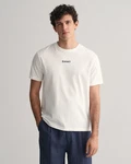 Gant T-Shirt Style CONTRAST SMALL LOGO TSHIRT Dunkelblau/Rot/Dunkelrot/Grau/Blau