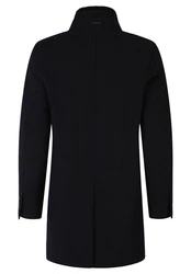 HECHTER PARIS Wollmantel mit Westeneinsatz Dunkelblau/Blau/Hellblau