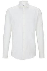 BOSS Businesshemd H-Hank-Spread Weiß/Creme