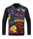 Jako Sweatjacke Tropicana Einlaufjacke Mischfarben/Rot/Gelb/Orange