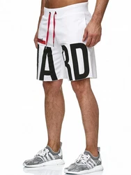 RedBridge Shorts Honolulu Trainings-Print Rot/Weiß/Lila/Beige