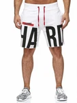 RedBridge Shorts Honolulu Trainings-Print Rot/Weiß/Lila/Beige