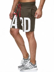 RedBridge Shorts Honolulu Trainings-Print Khaki/Dunkelgrün
