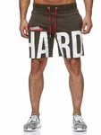 RedBridge Shorts Honolulu Trainings-Print Khaki/Dunkelgrün