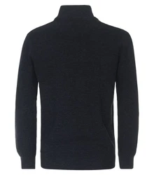 CASAMODA Strickjacke Dunkelblau/Dunkelgrau/Hellblau