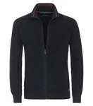 CASAMODA Strickjacke Dunkelblau/Dunkelgrau/Hellblau