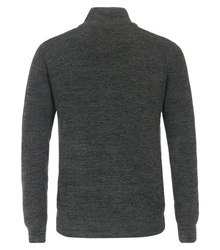 CASAMODA Strickjacke Dunkelgrau/Grau