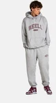 REELL Kapuzenpullover Team Hoodie Grau/Dunkelrot/Hellgrau/Beige/Rot