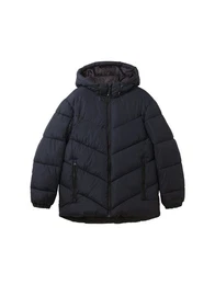 Steppmantel hooded puffer jacket