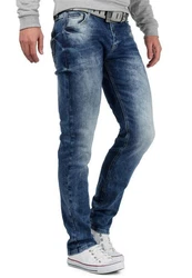 Cipo & Baxx Slim-fit-Jeans BA-CD533 Dunkelblau