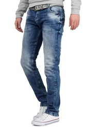 Cipo & Baxx Slim-fit-Jeans BA-CD533 Dunkelblau