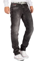 Cipo & Baxx Slim-fit-Jeans BA-CD533 Grau