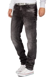 Cipo & Baxx Slim-fit-Jeans BA-CD533 Grau