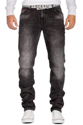 Cipo & Baxx Slim-fit-Jeans BA-CD533 Grau