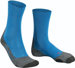 FALKE Socken TK2 Blau/Grau/Hellblau
