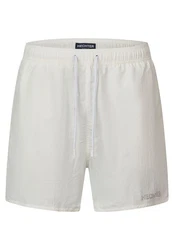 HECHTER PARIS Badeshorts mit Tunnelzug Creme/Weiß/Khaki