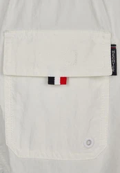 HECHTER PARIS Badeshorts mit Tunnelzug Creme/Weiß/Khaki